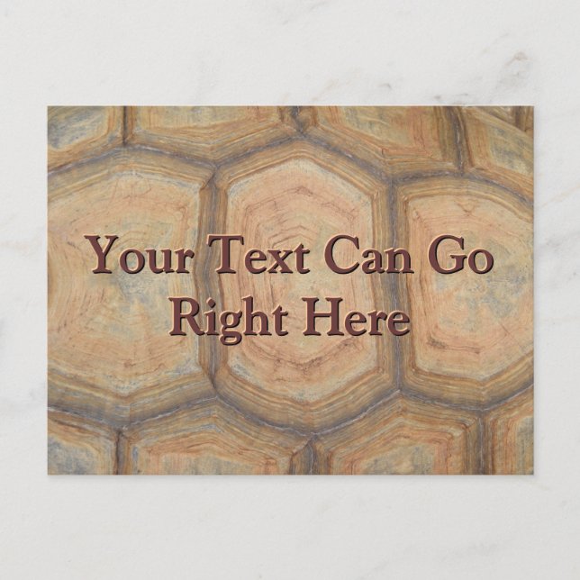 Tortoise Shell Postcard (Front)