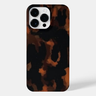 Tortoise Shell Retro, Chic Tortoiseshell Pattern iPhone 14 Pro Max Case
