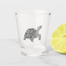 Tortoise shot glass