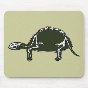 tortoise skeleton mouse pad