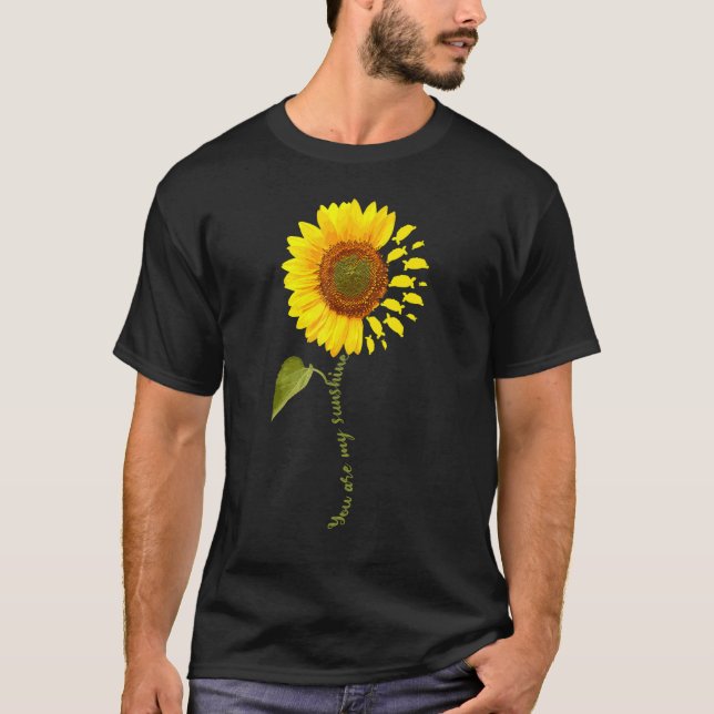 Tortoise Sunflower T-Shirt (Front)