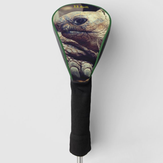 Tortoise Turtle Animal Trendy  Driver Head Cover (Front)
