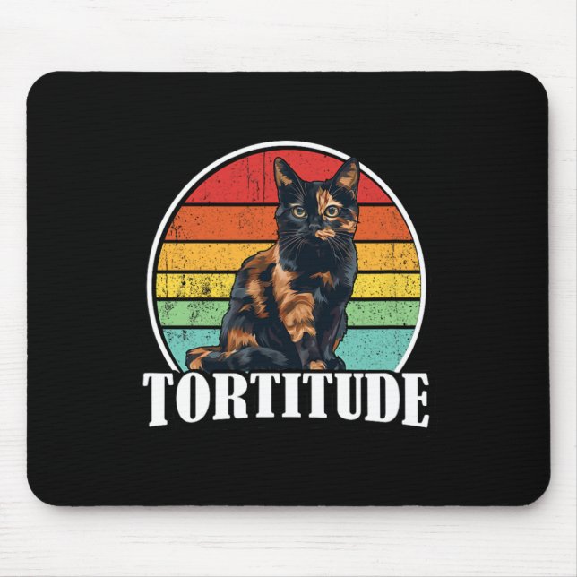 Tortoiseshell Cat  Mouse Pad (Front)