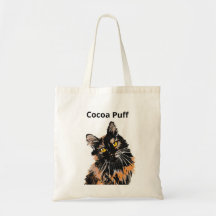 Tortoiseshell Cat Tote Bag