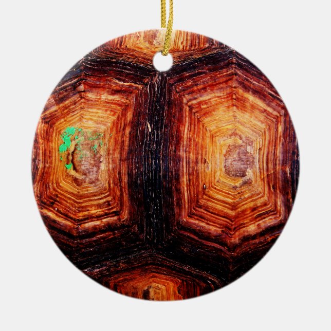 Tortoiseshell Ceramic Ornament (Front)
