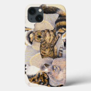 Tortoiseshell ladies iPhone 13 case