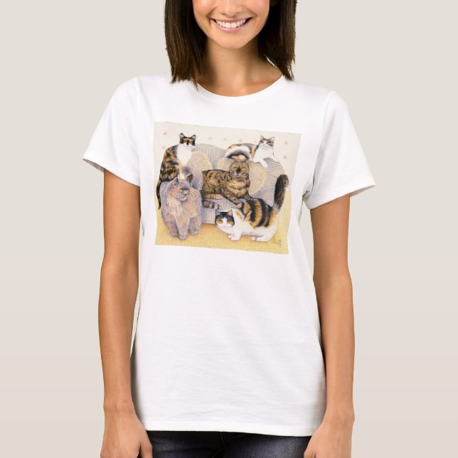 Tortoiseshell ladies T-Shirt (Front)