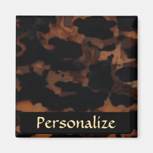 Tortoiseshell Seamless Pattern, Chic TortoiseShell Magnet