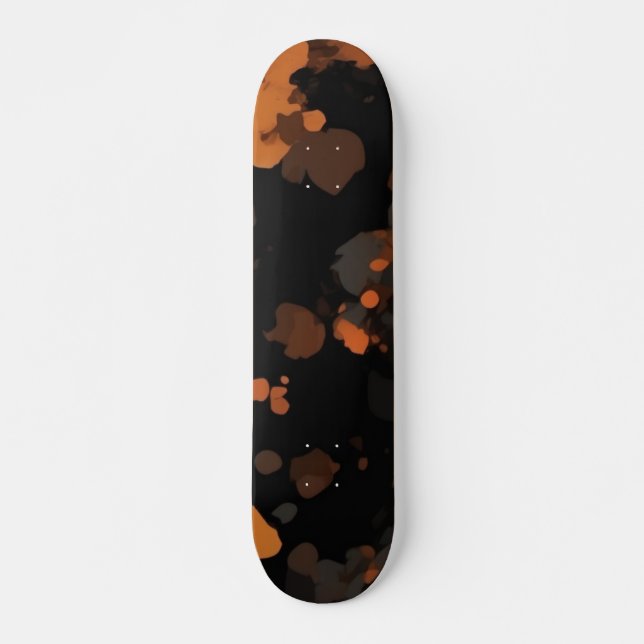Tortoiseshell Seamless Pattern, Chic TortoiseShell Skateboard (Front)