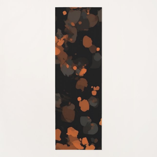 Tortoiseshell Seamless Pattern, Chic TortoiseShell Yoga Mat (Front)
