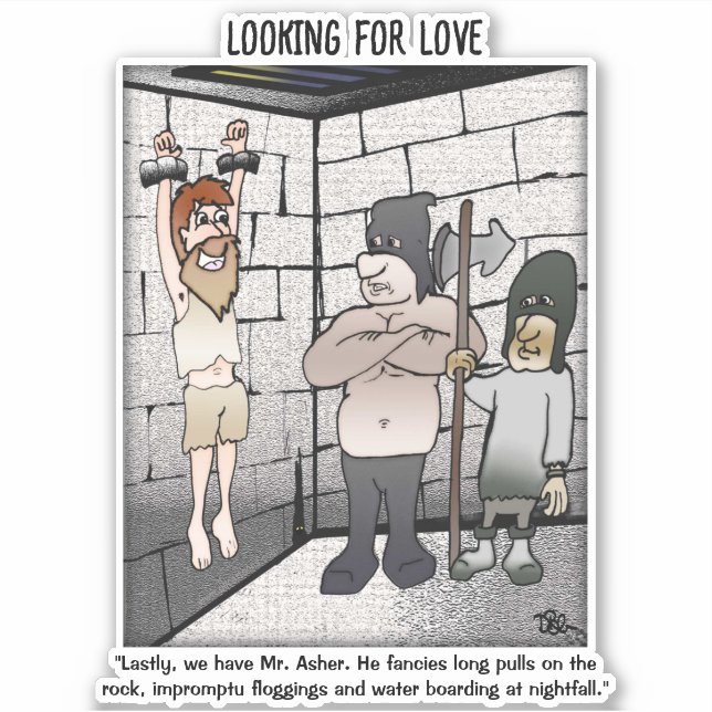 Torture Custom Cut Stickers (Front)