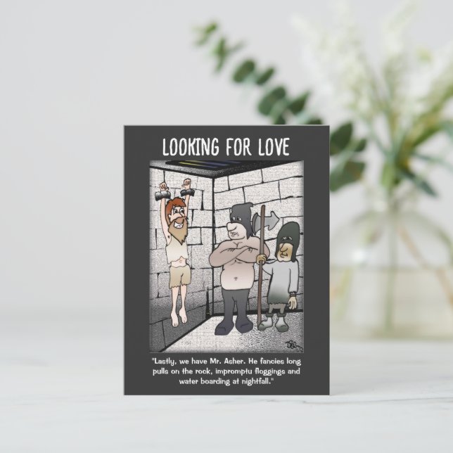 Torture Postcard (Standing Front)