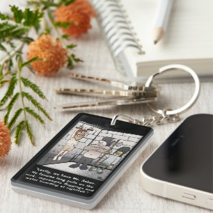 Torture Rectangular Key Ring
