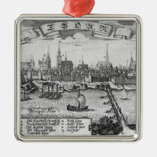 Torun, Poland Metal Tree Decoration