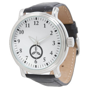 Tosa oak leaves in circle watch