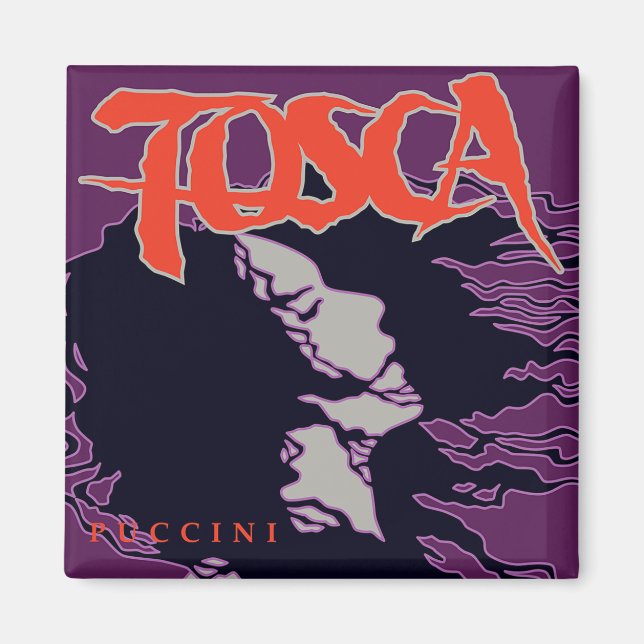 Tosca! Opera Magnet (Front)