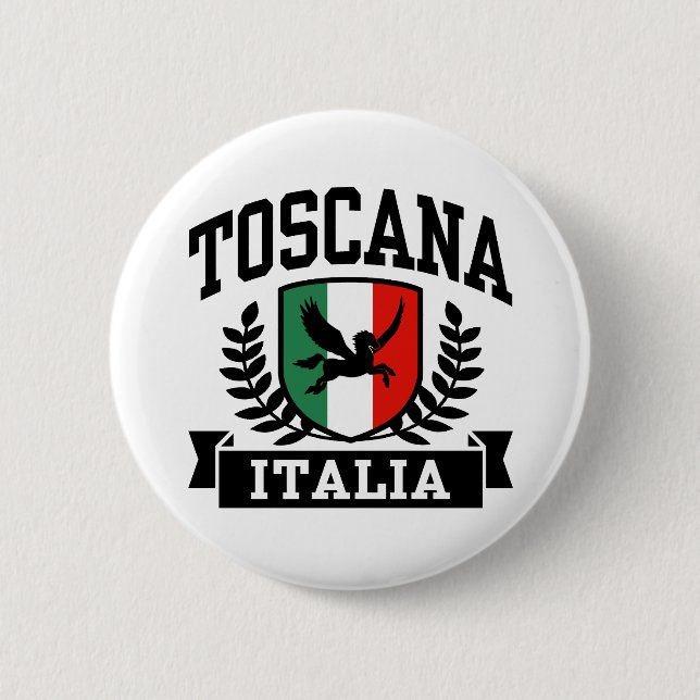 Toscana 6 Cm Round Badge (Front)