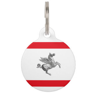Toscana (Region of Italy) flag Pet Tag