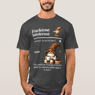 tose Intolerant Gnome Coffee - art T-Shirt