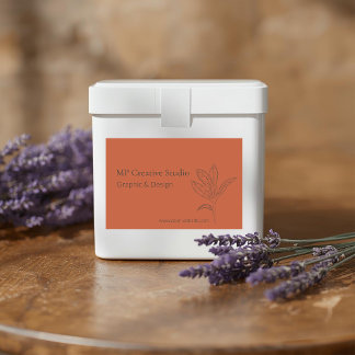 Toskana Rustic Elegance Food Label