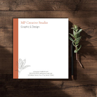 Toskana Rustic Elegance Notepad