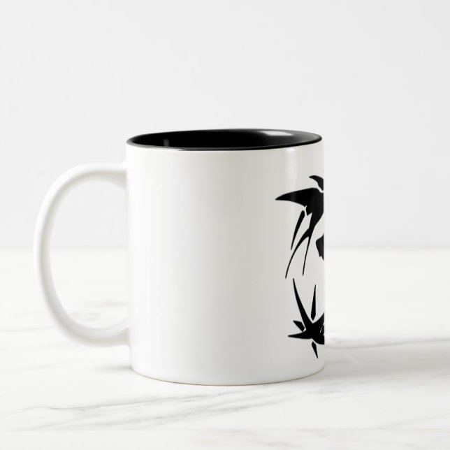 Toss a coin to witcher    Two-Tone coffee mug (Left)