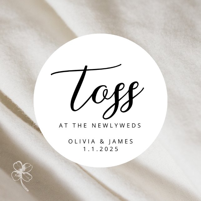 Toss At The Newlyweds Sticker (Creator Uploaded)