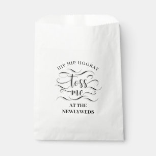 Toss Me Petal Seeds Throw Wedding Favour Bag