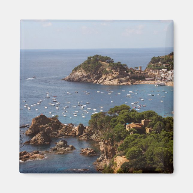 TOSSA DE MAR. Town located in the Costa Brava. Magnet (Front)