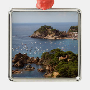 TOSSA DE MAR. Town located in the Costa Brava. Metal Tree Decoration