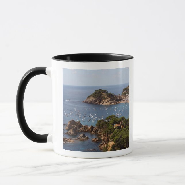 TOSSA DE MAR. Town located in the Costa Brava. Mug (Left)