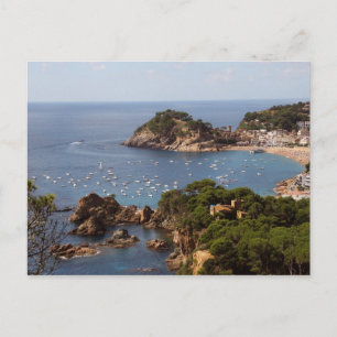 TOSSA DE MAR. Town located in the Costa Brava. Postcard