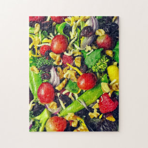 Tossed Salad & Fruit Lunch - 11x14 - 252 pcs. Jigsaw Puzzle