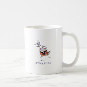 tossing the haggis coffee mug