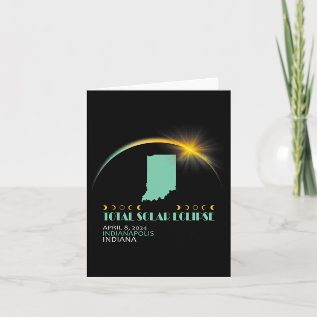Total 2024 Solar Eclipse 2024 040824 V1  Card (Front)