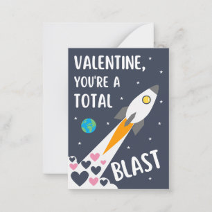 Total Blast Classroom Valentine's Day Card