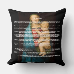 Total Consecration to Jesus Through Mary Cushion