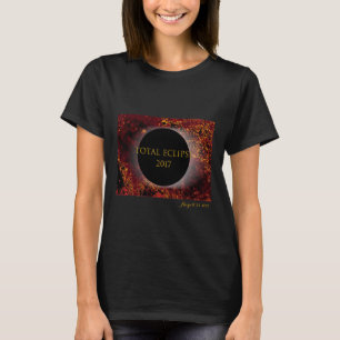 Total Eclipse 2017- out of this world- SC women T-Shirt