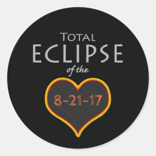 total eclipse heart sticker