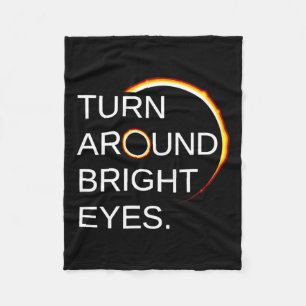 Total Eclipse Of The Sun America Totality 040824  Fleece Blanket