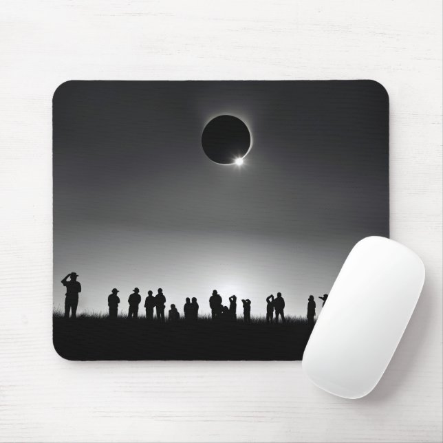 Total Eclipse of the Sun Mouse Pad (With Mouse)
