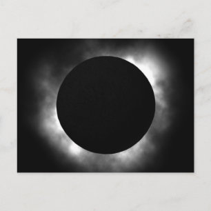 Total eclipse postcard