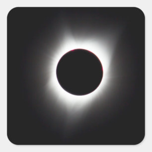 Total Eclipse Square Sticker