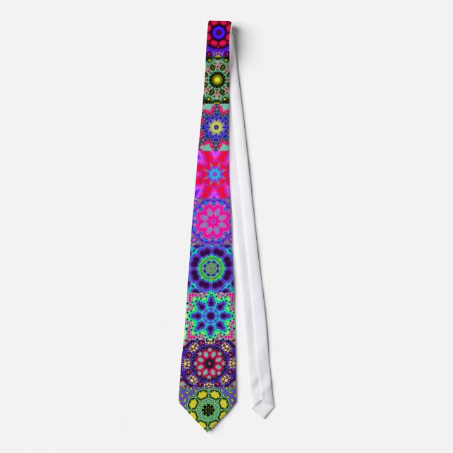 Total Extreme Fractal Pattern Tie (Front)