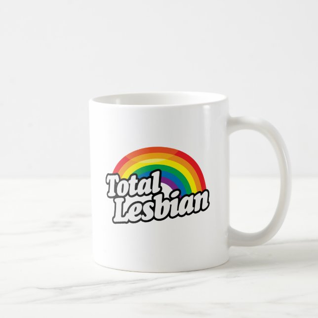 TOTAL LESBIAN COFFEE MUG (Right)
