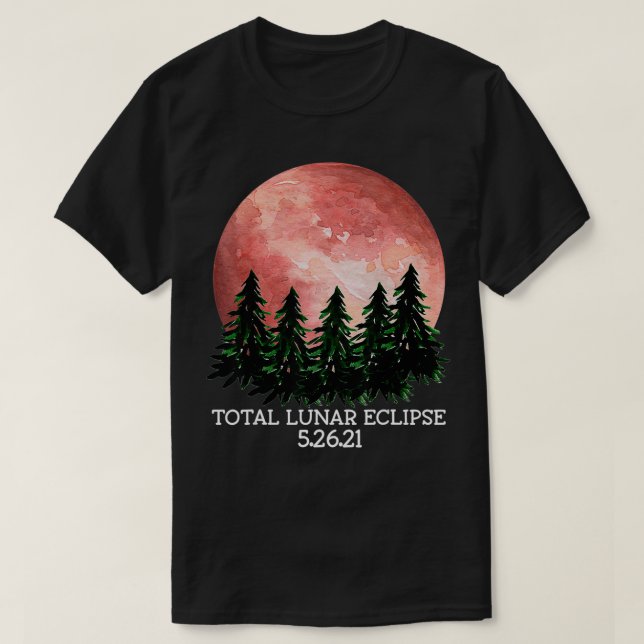 Total Lunar Eclipse 5 T-Shirt (Design Front)
