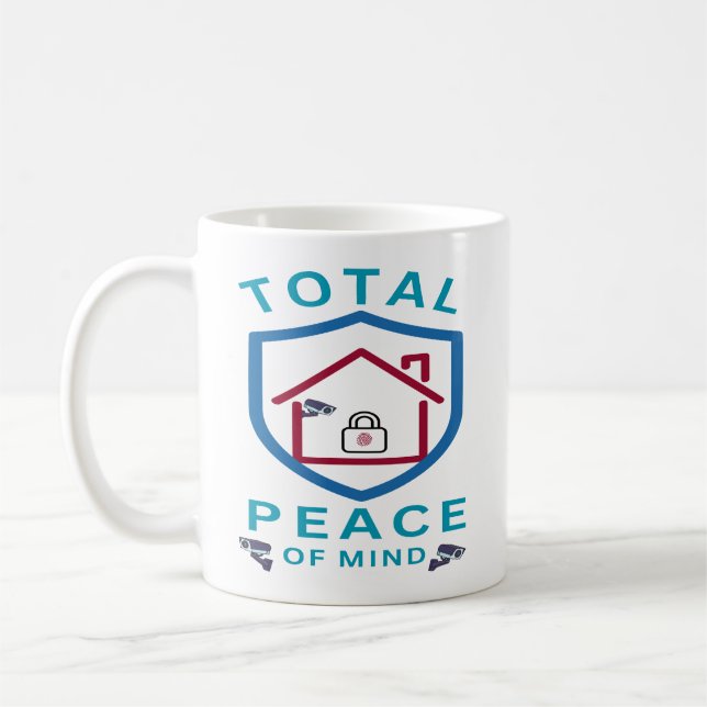 Total Peace Of Mind Coffee Mug (Left)
