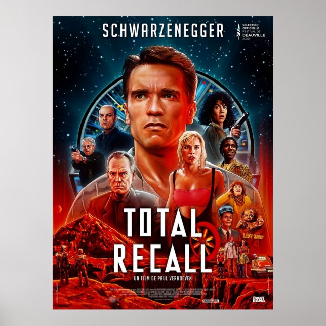 Total Recall 30th Anniversary Poster (Front)