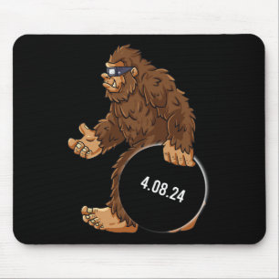 Total Solar Eclipse 04.08.2024 Bigfoot Fun Boys Gi Mouse Pad