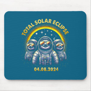 Total Solar Eclipse 04 08 Illustration Mouse Pad